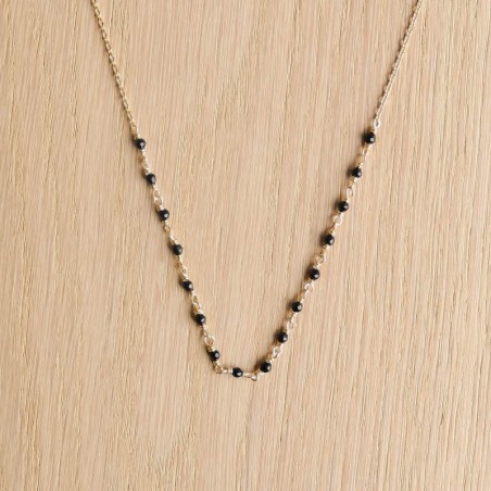 Collier Freja - Noir - 45/50 cm