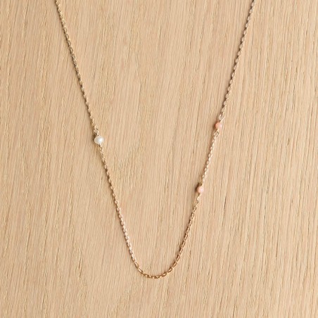 Collier Alban - Vieux Rose