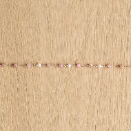 Bracelet Perla - Vieux Rose