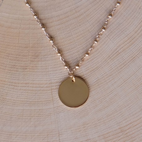 Capucine Necklace - Gold Plated - Personalized