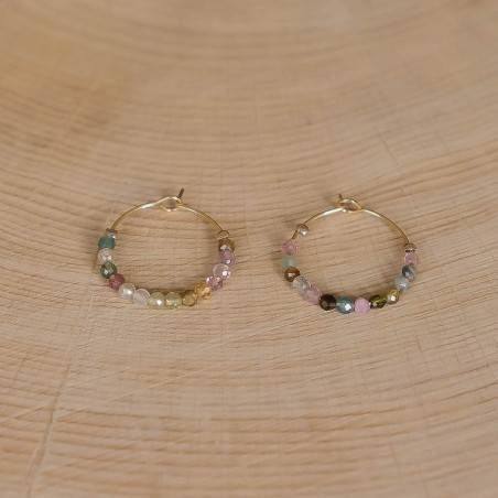 Boucles d'oreilles Muriel - Tourmaline