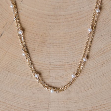 Lorraine Necklace - White