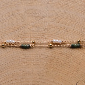 Bracelet Achille - Vert