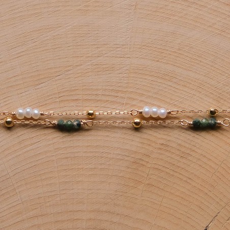 Achille Bracelet - Green