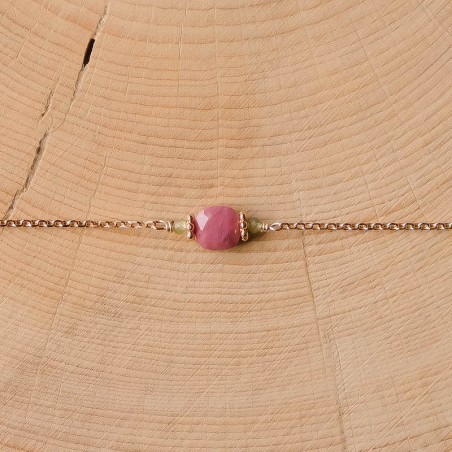 Noa Bracelet - Raspberry