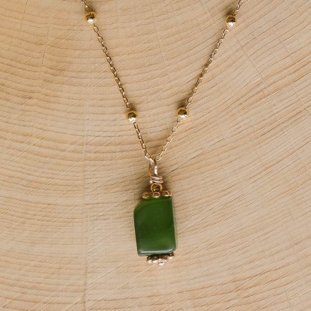 Collier Prune - Vert