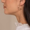 Boucles d'oreilles Amira - Vert