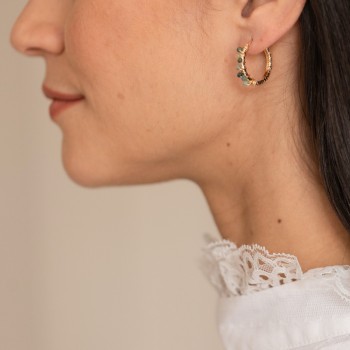 Marina Earrings - Green