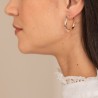 Boucles d'oreilles Amira - Bleu