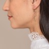 Boucles d'oreilles Cathy - Plaqué Or