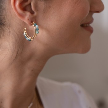 Josiane Earrings - Blue