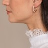 Boucles d'oreilles Marina - Blanc