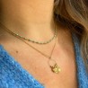 Poppy Necklace - Gold Plated - Small Model