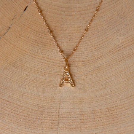 Collier Initiale (lettre à sélectionner)