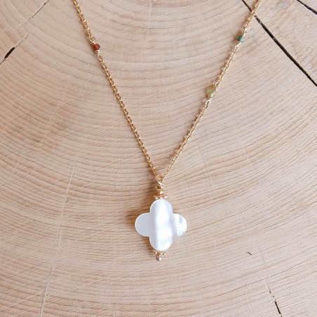 Collier Henriette - Blanc