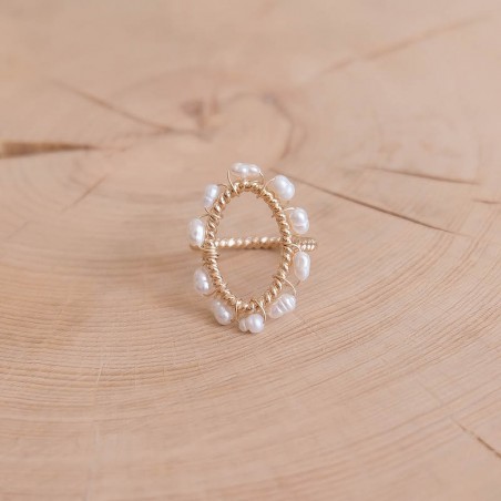 Bague Bergamote - Blanc