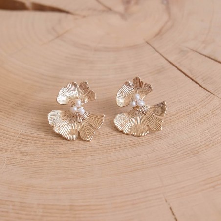 Boucles d'oreilles Victoire - Blanc