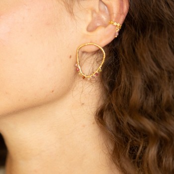 Boucles d'oreilles Mahaut - Agrumes