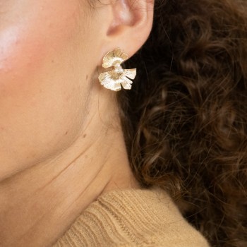 Boucles d'oreilles Victoire - Blanc
