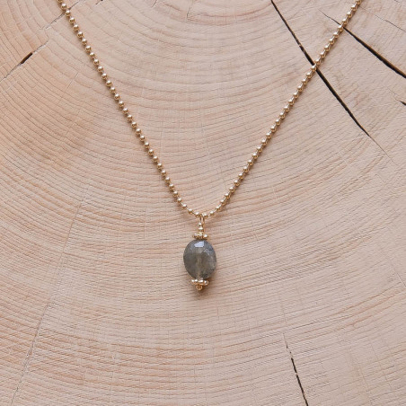 Odette Necklace - Grey