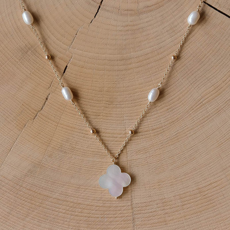 Henri Necklace - White