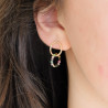 Boucles d'oreilles Primerose - Tourmaline
