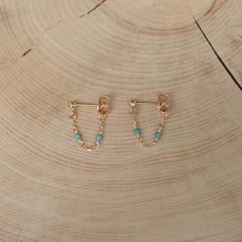 Cécilia Earrings - Turquoise