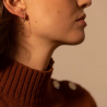 Boucles d'oreilles Cécilia longues - Noir