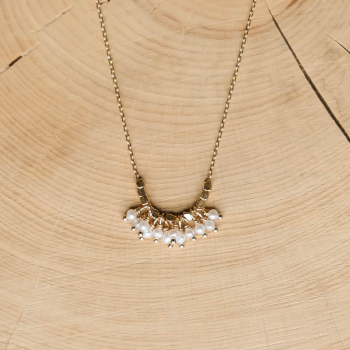 Isaac Necklace - White