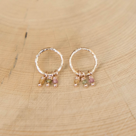 Boucles d'oreilles Emma - Tourmaline