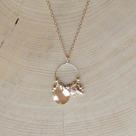 Poppy Necklace - Gold Plated - Small Model