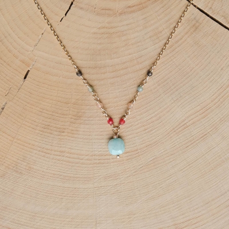 Collier Fauve - Menthe