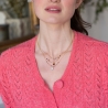 Fauve Necklace - Light Pink