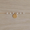 Bracelet Capucine - Blanc - Personnalisable