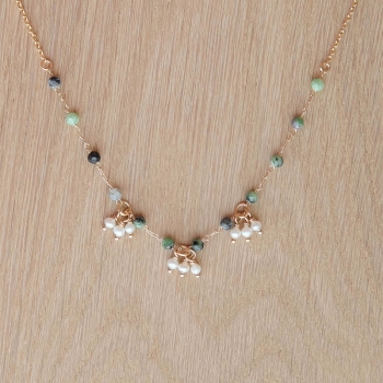 Isidore Necklace - Green