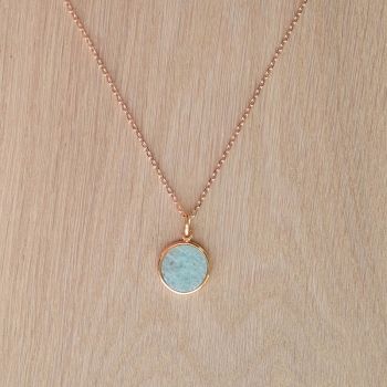 Ethan Necklace - Frosted Blue