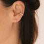 Boucle oreille plaque or ada unite