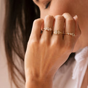 Bague plaque or oracle