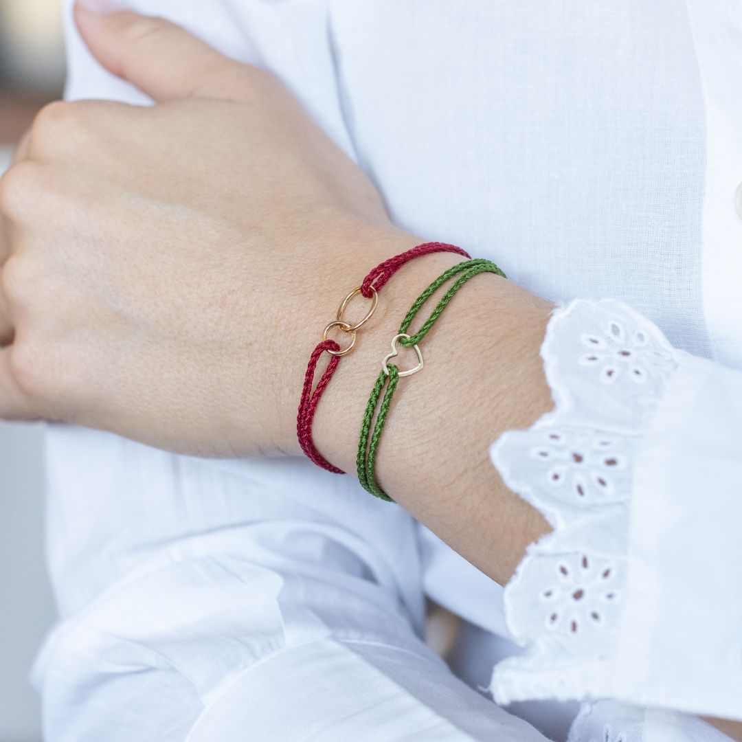 Bracciale Charles - Rosso