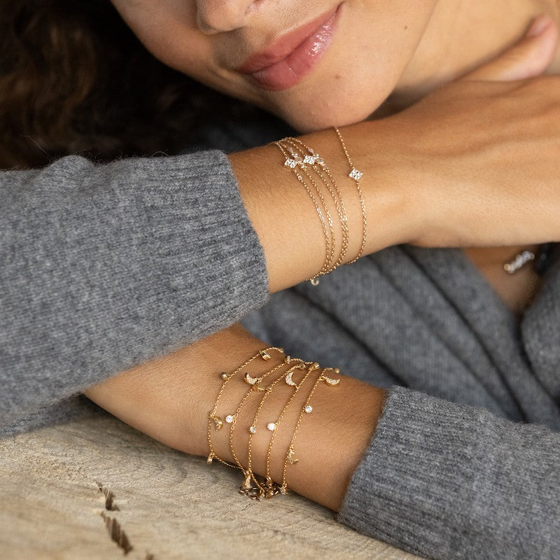 Bracelet plaque or selene
