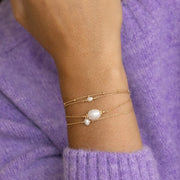 Bracelet plaque or hermance