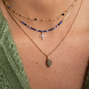 Collier plaque or margot empierre crepuscule