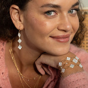 Boucles oreilles plaque or amaurie