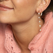 Boucles oreilles plaque or caroline