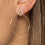 boucles raphaëlle créoles fines plaquées or