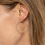 boucles raphaëlle créoles fines plaquées or