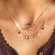 Collier plaque or thierry