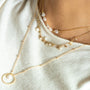 Collier plaque or thea