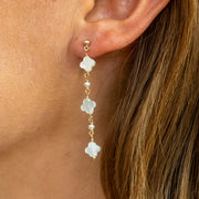 Boucles oreilles plaque or felicie