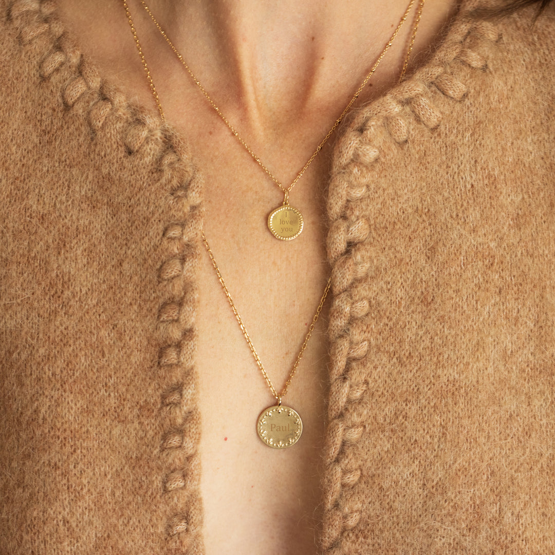 Collier Olive - Personnalisable